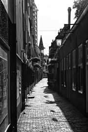 Le Zakkendragerssteeg dans le centre d'Utrecht sur André Blom Fotografie Utrecht