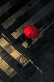 Focus on red screen