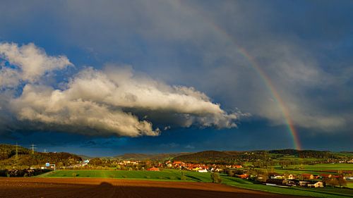 Rain over Herleshausen