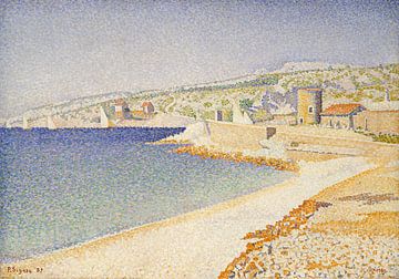 De Jetty bij Cassis, Opus 198, Paul Signac - 1889