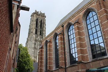 Mechelen historisch stadscentrum, België van Imladris Images