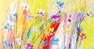 kleurrijke bloemenpracht van Claudia Gründler