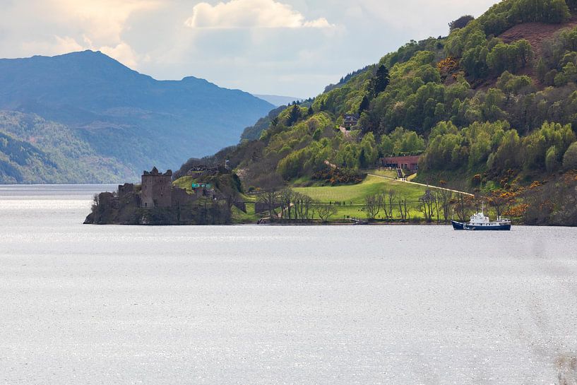 Scotland, Loch Ness: Urquhart Castle von Remco Bosshard