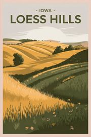 Iowa von Poster Art Shop
