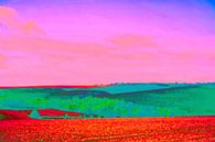 Farbenfrohe Sommerlandschaft in aktuellen Farben von Mad Dog Art Miniaturansicht