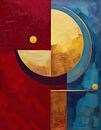 Abstract Golden Equinox by Gisela- Art for You thumbnail