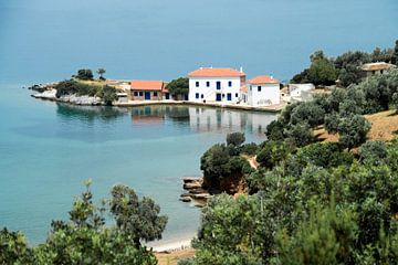 Schöne griechische Bucht III von Miranda van Hulst