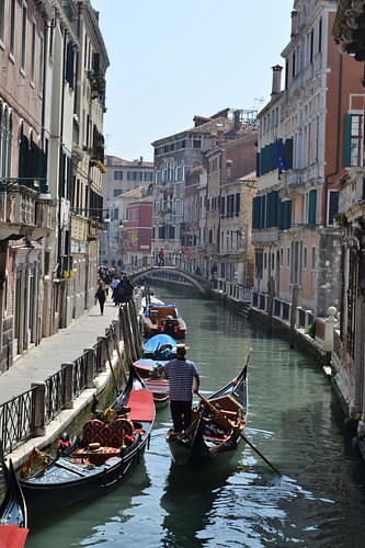 Ein Prunkstück in Venedig Italien