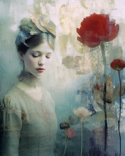 Collage "Doux et tendre"