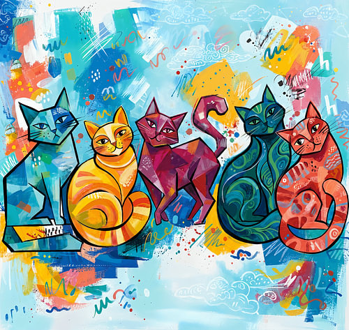 Five cat personalities