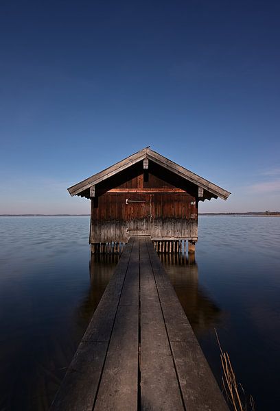 Hangar à bateaux au lac Chiem VI par artpictures.de