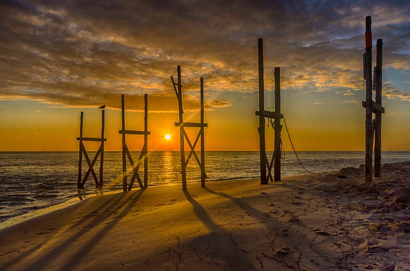 Waddenveer Cocksdorp in the morning by John Wiersma