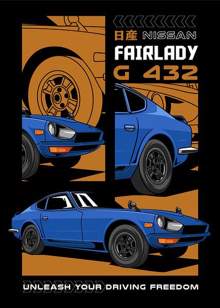 Nissan Fairlady Z 432 JDM Car by Adam Khabibi