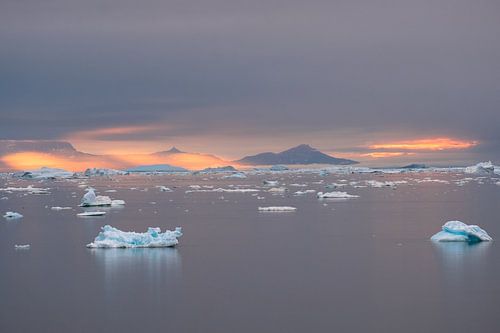 View of Disco Bay, Greenland