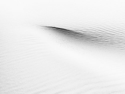 Minimalistisch abstract landschap in Marokko
