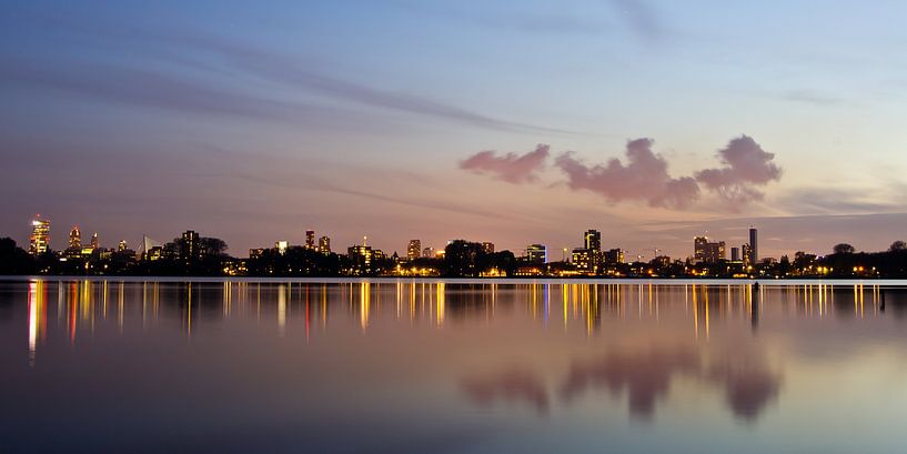 Skyline Rotterdam van Ralph van Krimpen