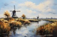 The windmills of Kinderdijk #1 by Skyfall thumbnail