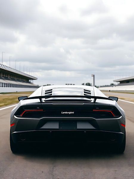 Lamborghini Huracan STO Grau Wolkenhimmel 2 von MIROKKU