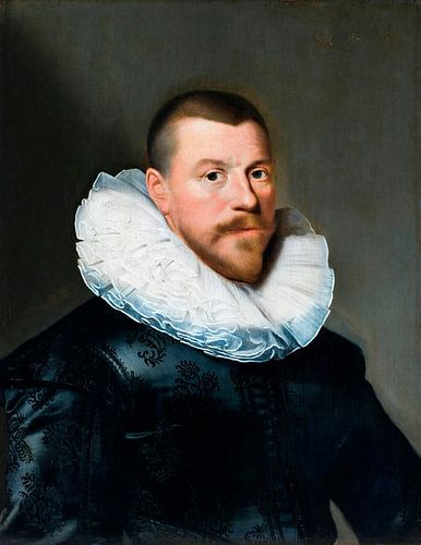 Portret van een man van middelbare leeftijd, Paulus Moreelse