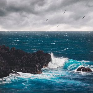 Blauer Atlantischer Ozean