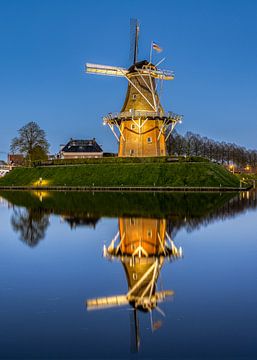 Moulin Zeldenrust à Dokkum sur Adelheid Smitt