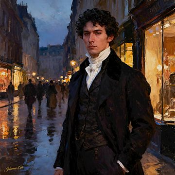 Zurück in der Zeit - Abendliche Aura des Gentleman von Johannas Art Creations