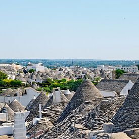 Panorama van Alberobello van Leopold Brix