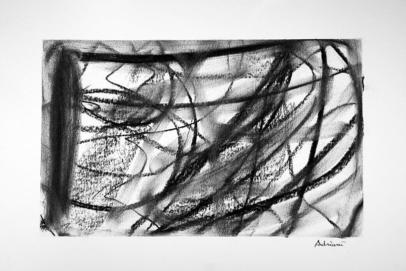 Between the Lines by Artforyou  werk van Henk Adriani