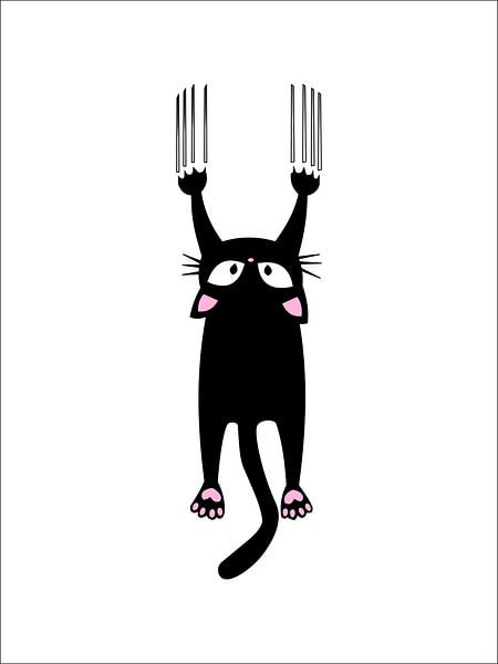 The black cat (set) by Hilde Remerie Photography and digital art