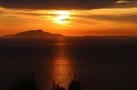 Zonsondergang Ischia Italië van Jeroen Koppes thumbnail