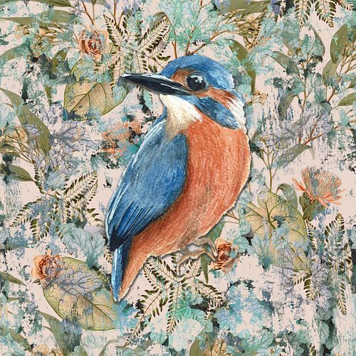 IjsVogel op Doek