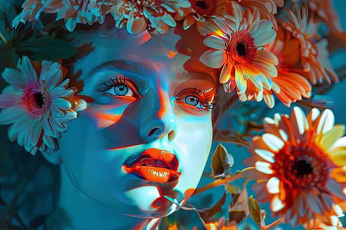 Flowerpower Fantasie portret