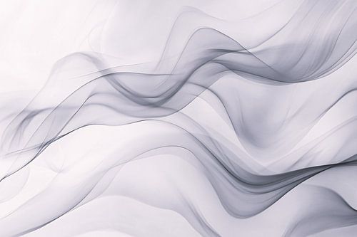 Zacht vloeiende abstracte lijnen