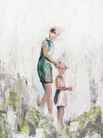Mother and daughter