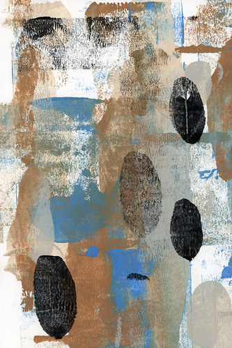 Earthy Abstract Leaves