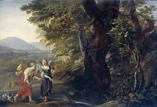 Tobias and the angel, Eglon van der Neer