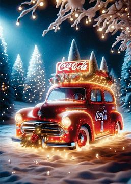 Coca-Cola Kerstmis Magie van Randy Barbara