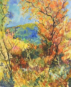 Reiche Herbstfarben