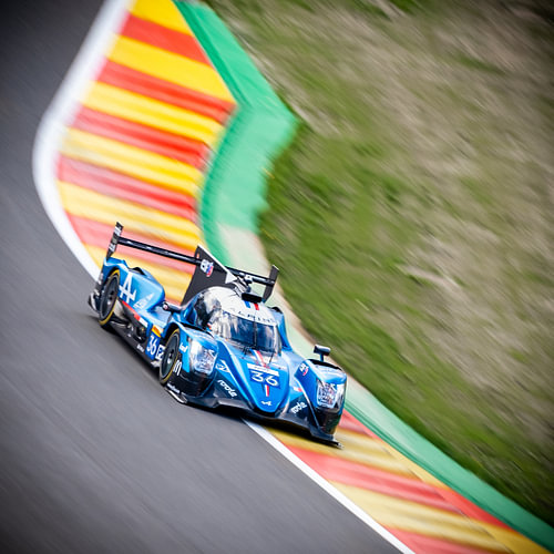 Blue at Eau Rouge