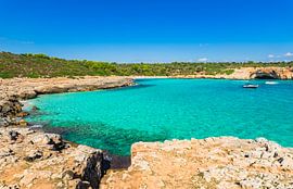 Mallorca island, beautiful coast bay of Cala Varques beach by Alex Winter