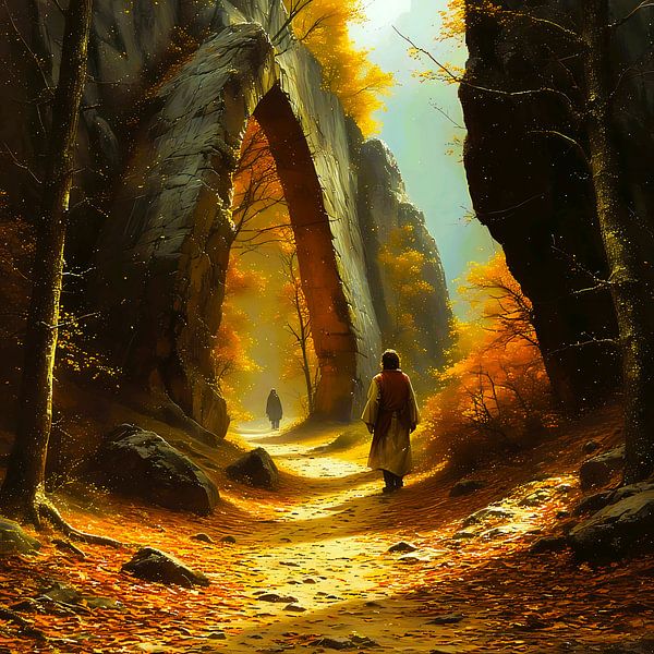 Das Wiedersehen im Herbst von A.D. Digital ART