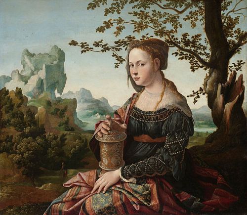 Mary Magdalene, Jan van Scorel by De Canon