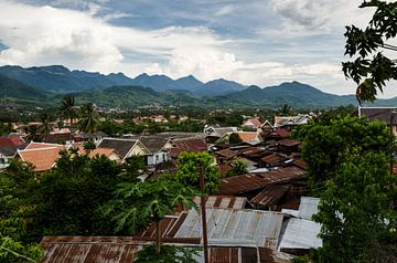 Uitzicht Luang Prabang Laos sur Eline Willekens