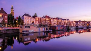 Middelburg bij zonsopkomst van Dirk van Egmond