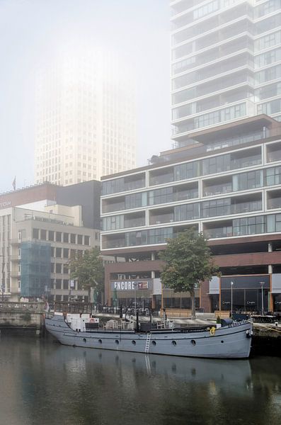 Wijnhaven im Nebel von Frans Blok - Fotos, Kunst und weitere Wanddekoration
