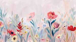 Buntes Blumenfeld