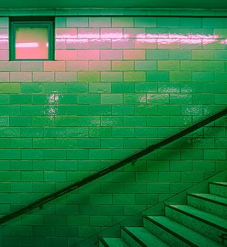 Alexanderplatz U-Bahn station, Berlijn van Jonas Röjestål