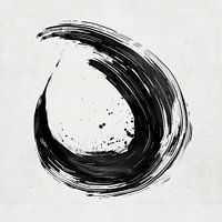 Œuvre d'art abstraite moderne