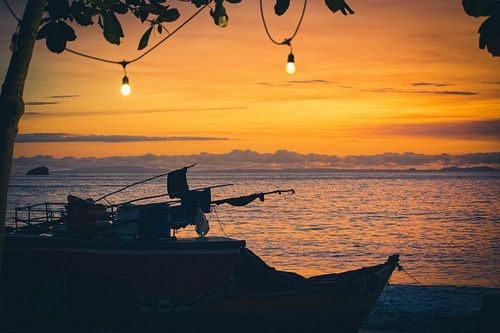 Zonsondergang in Costa Rica