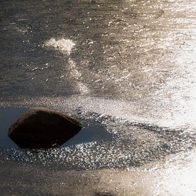 Steine und Eis von Cathfish photography by Cathie Lefieuw